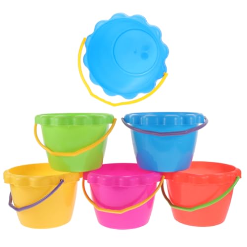 Parliky 6 Stück Teiliges Sandspielzeug Kleine Strand Eimer Robustes Material Vielseitig für Garten Strand Sommer Outdoor Spielspaß Kleinkinder Geeignet Parliky 6 Stück Teiliges Sandspielzeug Kleine Strand Eimer Robustes Material Vielseitig für Garten Strand Sommer Outdoor Spielspaß Kleinkinder Geeignet von Parliky