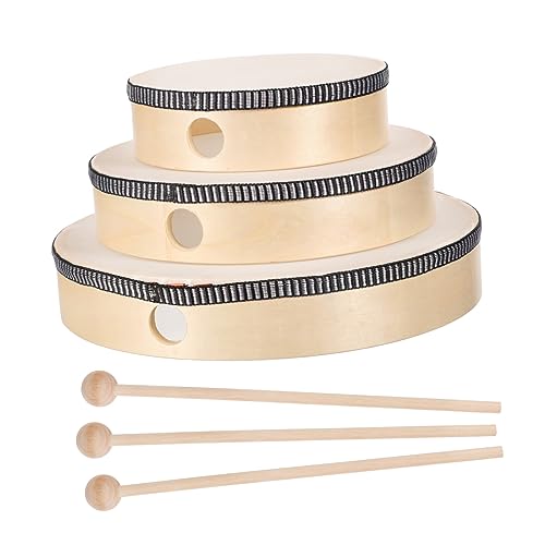 Parliky 6Stücke Teiliges Handtrommel Set für Holzrahmen Percussion für Kleinkinder für Musikbildung und Partys Parliky 6Stücke Teiliges Handtrommel Set für Holzrahmen Percussion für Kleinkinder für Musikbildung und Partys von Parliky