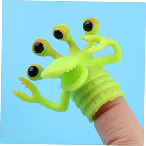 Parliky 8 Stück Teiliges Niedliche Fingerpuppen aus Weichem TPR Material Gestaltete Handpuppen Sichere Sammelspielzeuge für Detailreiche Fingerfiguren Kreatives von Parliky