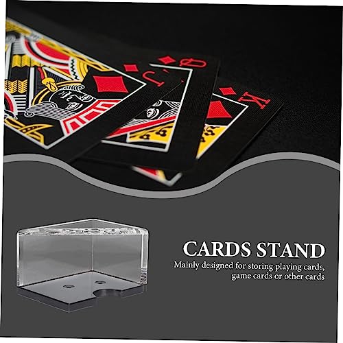 Parliky Acryl Spielkartenhalter Abfallbox Robust Staubdicht Wasserfest rutschfest für Senioren Kartenspiele Organizer Leicht zu Reinigen Parliky Acryl Spielkartenhalter Abfallbox Robust Staubdicht Wasserfest rutschfest für Senioren Kartenspiele Organizer Leicht zu Reinigen von Parliky