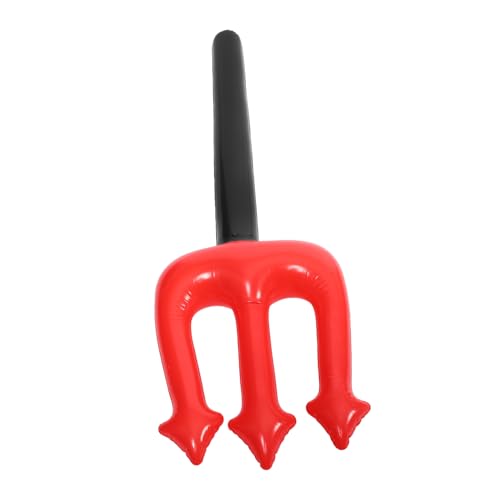 Parliky Aufblasbare Teufelsgabel PVC Rot Langlebig Halloween Party Zubehör Cosplay Requisite für Erwachsene mit Leicht zu Reinigendem Material und Auffälligem Design Parliky Aufblasbare Teufelsgabel PVC Rot Langlebig Halloween Party Zubehör Cosplay Requisite für Erwachsene mit Leicht zu Reinigendem Material und Auffälligem Design von Parliky