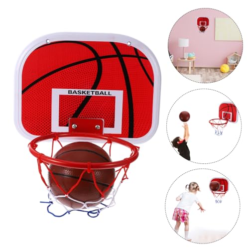 Parliky Basketballboard Hängend ohne Bohren Kleines Rotes Basketball für Drinnen und Draußen Einfache Montage Fördert Zusammenarbeit Handliches Sportspielzeug für Jungen und Mädchen Parliky Basketballboard Hängend ohne Bohren Kleines Rotes Basketball für Drinnen und Draußen Einfache Montage Fördert Zusammenarbeit Handliches Sportspielzeug für Jungen und Mädchen von Parliky