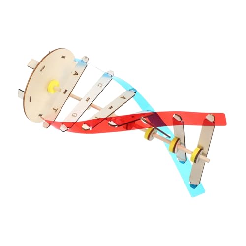 Parliky DIY DNA Doppelhelix Modellbausatz aus Holz Wissenschaftliches Lernspielzeug für Schüler Interaktives Biologisches Experiment Anschauliches Doppelhelix Strukturmodell Fördert Parliky DIY DNA Doppelhelix Modellbausatz aus Holz Wissenschaftliches Lernspielzeug für Schüler Interaktives Biologisches Experiment Anschauliches Doppelhelix Strukturmodell Fördert von Parliky