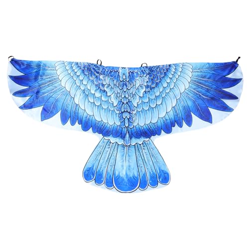 Parliky Eagle Wing Cape Party Kostüm Umhang mit Verstellbaren Trägern für Erwachsene Weicher Vogel Flügel Umhang für Halloween Cosplay Foto Requisiten Tierkostüm für Fasching und von Parliky