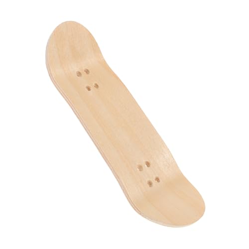 Parliky Fingerboard Ahornholz Deck Ersatzplatte Handgefertigt Robust für DIY Finger Skateboards und Haustiere Geeignet von Parliky
