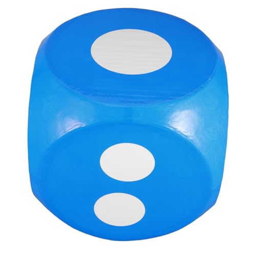 Parliky Großer Schaumstoffwürfel für Soft Toy Würfel für Klassenzimmer Spiele und Partyaktivitäten Blau von Parliky