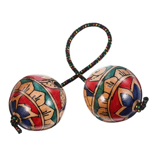 Parliky Handbemalter Einhändiger Rhythmus Sandball Trommelball Ergonomisch Komfortabel für Gitarre Violine Ukulele Geeignet Praktisches Percussion Instrument Parliky Handbemalter Einhändiger Rhythmus Sandball Trommelball Ergonomisch Komfortabel für Gitarre Violine Ukulele Geeignet Praktisches Percussion Instrument von Parliky