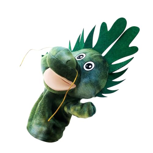 Parliky Handpuppe Drache aus PP Baumwolle Cartoonartige Plüsch Handspielpuppe für Eltern Junge Mädchen Spiel Sanft und Robust für Geschichten und Rollenspiele Parliky Handpuppe Drache aus PP Baumwolle Cartoonartige Plüsch Handspielpuppe für Eltern Junge Mädchen Spiel Sanft und Robust für Geschichten und Rollenspiele von Parliky
