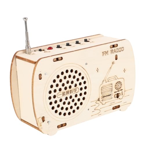 Parliky Holz DIY Radio Bausatz Stem Lernspielzeug für Elektronik Experimentierkit Technikverständnis Problemlösung und Kreativem Denken Pädagogisches Wissenschaftsspielzeug Parliky Holz DIY Radio Bausatz Stem Lernspielzeug für Elektronik Experimentierkit Technikverständnis Problemlösung und Kreativem Denken Pädagogisches Wissenschaftsspielzeug von Parliky