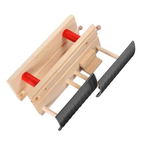 Parliky Holz Doppelstock Bahnsteig Eisenbahn Zubehör für Ab Jahren DIY Bahnhofsmodell Pädagogisch Sicher Einfach zu Montieren und Kreativ für Fantasievolles Spiel von Parliky