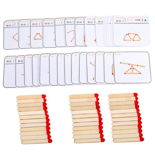 Parliky Holz Puzzle Geometrisches Logiktraining Montessori Desktop Toy Ab Jahre Pädagogisches Denkspiel zur Konzentration Räumliches Denken und Feinmotorik von Parliky