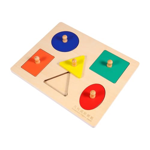 Parliky Holzform Puzzle Lernspielzeug für Kleinkinder Montessori Pädagogisch Große Formen Sicher Fördert Feinmotorik und Hand Auge koordination für Drinnen und Draußen Parliky Holzform Puzzle Lernspielzeug für Kleinkinder Montessori Pädagogisch Große Formen Sicher Fördert Feinmotorik und Hand Auge koordination für Drinnen und Draußen von Parliky