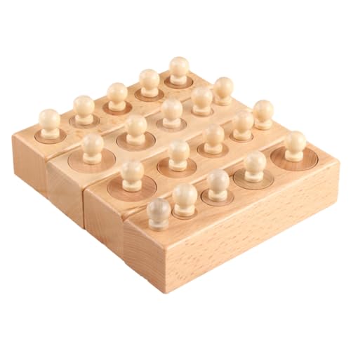 Parliky Interaktives Lernspielzeug Steckzylinder aus Holz mit Großen Knöpfen Fördert Visuelle Wahrnehmung und Denkfähigkeit Geeignet für Jungen Mädchen zur Eltern Junge Mädchen Spielspaß Parliky Interaktives Lernspielzeug Steckzylinder aus Holz mit Großen Knöpfen Fördert Visuelle Wahrnehmung und Denkfähigkeit Geeignet für Jungen Mädchen zur Eltern Junge Mädchen Spielspaß von Parliky