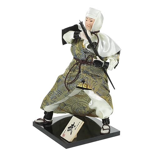 Parliky Japanische Samurai Puppe Deko Traditioneller Stil Handgefertigt Sicheres Material Farbiges Für Büro Wohnzimmer Schlafzimmer Und Räume von Parliky