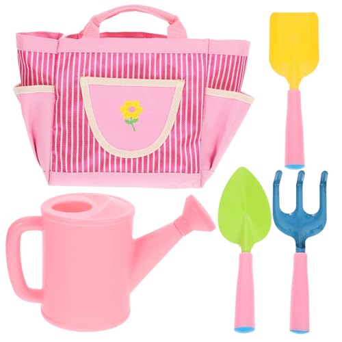 Parliky Kindergarten Gartenwerkzeug Set Leichtes Robustes Gartenspielzeug mit Schaufel Rechen Gießkanne und Tasche für Mädchen und Jungen Sicher Fördert Naturerlebnis und Kreativität Parliky Kindergarten Gartenwerkzeug Set Leichtes Robustes Gartenspielzeug mit Schaufel Rechen Gießkanne und Tasche für Mädchen und Jungen Sicher Fördert Naturerlebnis und Kreativität von Parliky