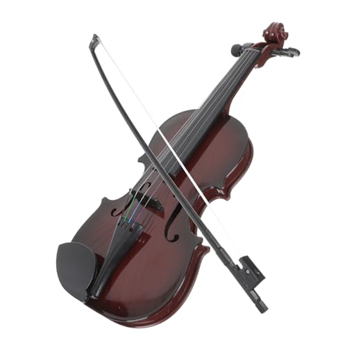 Parliky Kindervioline Violine Musikinstrument Verstellbare Saiten Lernspielzeug für Kleinkinder Farblich Sortiert Fördert Musikalisches Interesse und Motorik Zufällige Zufällige Farbe von Parliky