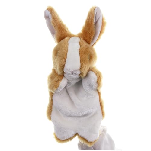 Parliky Kuschelige Handpuppe Hase aus Plüsch Brauner Kaninchen handpuppen Fördert Fantasie und Kommunikation bei Eltern Junge Mädchen Parliky Kuschelige Handpuppe Hase aus Plüsch Brauner Kaninchen handpuppen Fördert Fantasie und Kommunikation bei Eltern Junge Mädchen von Parliky