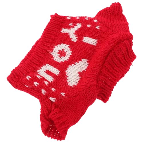 Parliky Kuscheliger Bärenpullover aus Weichem Garn Austauschbares Puppen Outfit für Plüschtiere Roter Baumwoll Hoodie für DIY bärenkleidung und Familienaktivitäten Parliky Kuscheliger Bärenpullover aus Weichem Garn Austauschbares Puppen Outfit für Plüschtiere Roter Baumwoll Hoodie für DIY bärenkleidung und Familienaktivitäten von Parliky