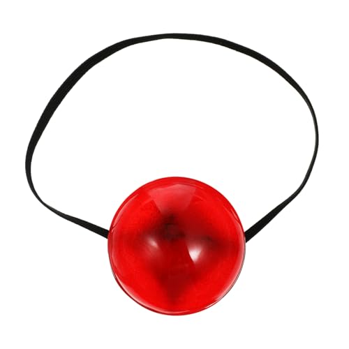 Parliky Leuchtende Rote Clownnase mit Eingebautem LED Licht Langlebig und Robust Leichte Cosplay Nase für Halloween Party und Bühnenauftritte Auffälliges Clown Kostüm Zubehör Parliky Leuchtende Rote Clownnase mit Eingebautem LED Licht Langlebig und Robust Leichte Cosplay Nase für Halloween Party und Bühnenauftritte Auffälliges Clown Kostüm Zubehör von Parliky