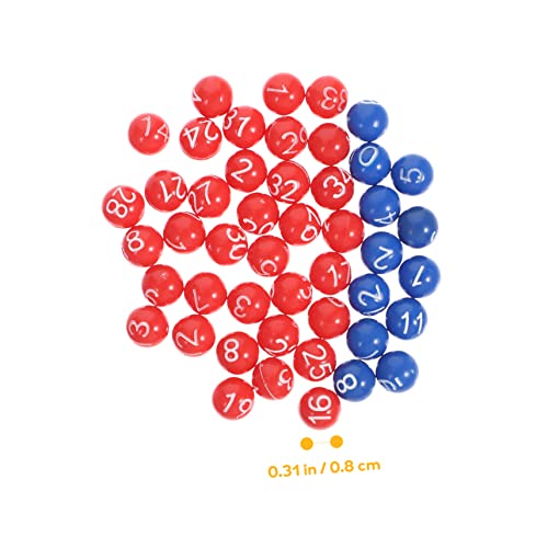Parliky Lotto Ziehungskugeln mit Nummerierten Langlebigen und Tombolakugeln für Partyspiele Leichte Kompakte Bingo Spielzeuge mit Klaren Zahlen für Raffle und Verlosung Parliky Lotto Ziehungskugeln mit Nummerierten Langlebigen und Tombolakugeln für Partyspiele Leichte Kompakte Bingo Spielzeuge mit Klaren Zahlen für Raffle und Verlosung von Parliky