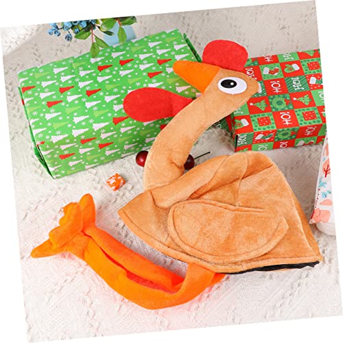 Parliky Lustiger Truthahn Hut für Party Thanksgiving Kostüm Karneval Mottoparty Cosplay Mütze mit Langem Bein Dekorative Festtags Kopfbedeckung für Halloween Weihnachten Parliky Lustiger Truthahn Hut für Party Thanksgiving Kostüm Karneval Mottoparty Cosplay Mütze mit Langem Bein Dekorative Festtags Kopfbedeckung für Halloween Weihnachten von Parliky