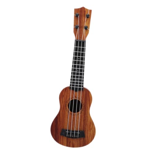Parliky Mini Holz Ukulele Gitarren Nachbildung Musikinstrument Anfänger Sicher Tragbar Pädagogisch für Jungen Mädchen Kindergarten Parliky Mini Holz Ukulele Gitarren Nachbildung Musikinstrument Anfänger Sicher Tragbar Pädagogisch für Jungen Mädchen Kindergarten von Parliky