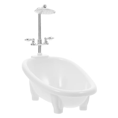 Parliky Miniatur Puppenhaus Badewanne Detailreiche Mini Badewanne für Puppenhaus Zubehör und Sammlerstücke Handliches Puppenmöbel Accessoire Parliky Miniatur Puppenhaus Badewanne Detailreiche Mini Badewanne für Puppenhaus Zubehör und Sammlerstücke Handliches Puppenmöbel Accessoire von Parliky