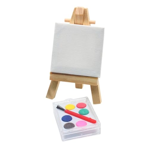 Parliky Miniatur Staffelei Mini Haus Malbrett Modell Miniatur Staffelei Ornament Realistisches Mini Dekorationsset für Puppenhaus Zubehör Parliky Miniatur Staffelei Mini Haus Malbrett Modell Miniatur Staffelei Ornament Realistisches Mini Dekorationsset für Puppenhaus Zubehör von Parliky