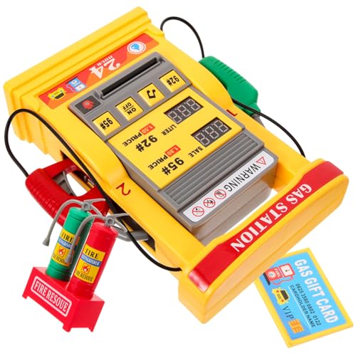 Parliky Multifunktionales DIY Gasstation Modellbausatz mit Realistischem und Selbstbedienungs Design Doppelter Zapfsäule und Digitaler Anzeige Pädagogisches Kinderspielzeug Parliky Multifunktionales DIY Gasstation Modellbausatz mit Realistischem und Selbstbedienungs Design Doppelter Zapfsäule und Digitaler Anzeige Pädagogisches Kinderspielzeug von Parliky