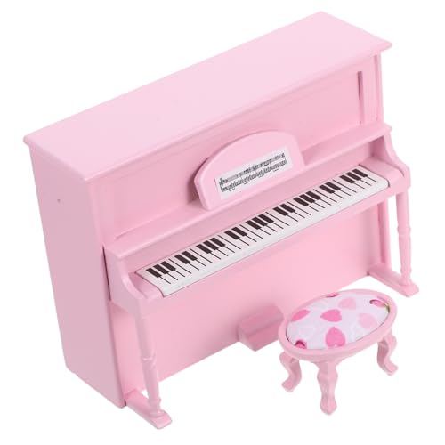 Parliky Musikspielzeug Realistische Möbel für Puppenhaus Dekoration Detailgetreues Mini Upright Piano Langlebige Verarbeitung Parliky Musikspielzeug Realistische Möbel für Puppenhaus Dekoration Detailgetreues Mini Upright Piano Langlebige Verarbeitung von Parliky