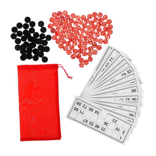 Parliky Partyspiel Bingo Schachbrett Tragbar und Unterhaltsam Klassische Bingokarten Inklusive für Gesellige Abende und Strategisches Denken Perfektes Zubehör für Partys und von Parliky