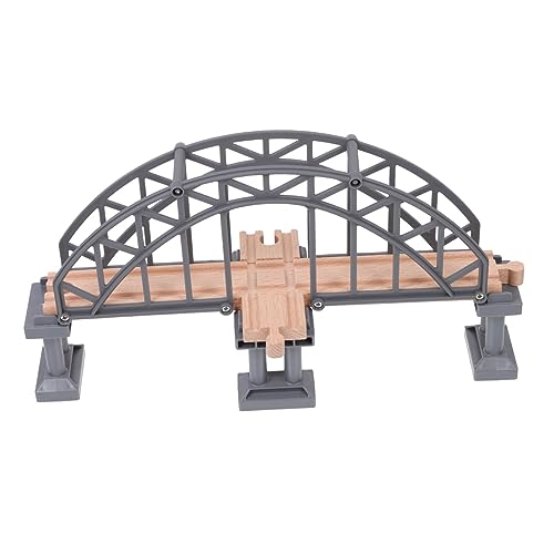 Parliky Plastik Zugbrücke Kreuzbrücke für Bahn Zubehör Holz Kompatibel mit Spielzeugeisenbahn Fördert Kreativität und Motorische Fähigkeiten Parliky Plastik Zugbrücke Kreuzbrücke für Bahn Zubehör Holz Kompatibel mit Spielzeugeisenbahn Fördert Kreativität und Motorische Fähigkeiten von Parliky