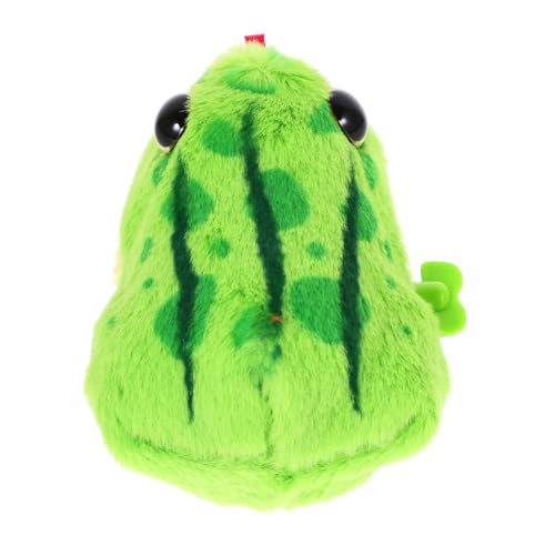 Parliky Plüsch Aufziehspielzeug Frosch Wind Up Springendes Tier für Kuschelig Langlebig Hautfreundlich Geeignet als und Spielspaß Parliky Plüsch Aufziehspielzeug Frosch Wind Up Springendes Tier für Kuschelig Langlebig Hautfreundlich Geeignet als und Spielspaß von Parliky