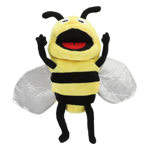 Parliky Plüsch Bienen Handpuppe Handspielzeug für Interaktives Geschichtenerzählen Weiches Kuscheltier für Fördert Fantasie und Kommunikation Parliky Plüsch Bienen Handpuppe Handspielzeug für Interaktives Geschichtenerzählen Weiches Kuscheltier für Fördert Fantasie und Kommunikation von Parliky