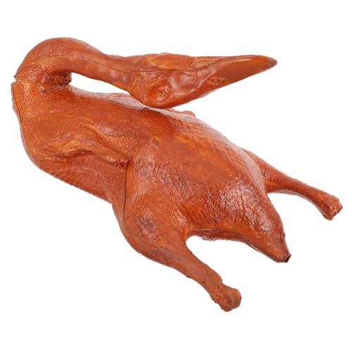 Parliky Realistische Fake Braten Ente Modell aus PU Kunststoff Lebensechtes Küchen Dekoration für Rollenspiele für Lernzwecke und Food Photography Langlebig und Farbecht Parliky Realistische Fake Braten Ente Modell aus PU Kunststoff Lebensechtes Küchen Dekoration für Rollenspiele für Lernzwecke und Food Photography Langlebig und Farbecht von Parliky