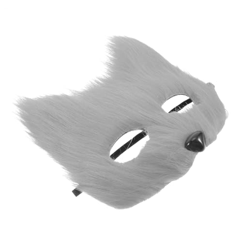Parliky Realistische Maske Für Halloween-party Halbes Gesicht Tiermaske Pelziges Material Maskerade Cosplay-zubehör Parliky Realistische Maske Für Halloween-party Halbes Gesicht Tiermaske Pelziges Material Maskerade Cosplay-zubehör von Parliky