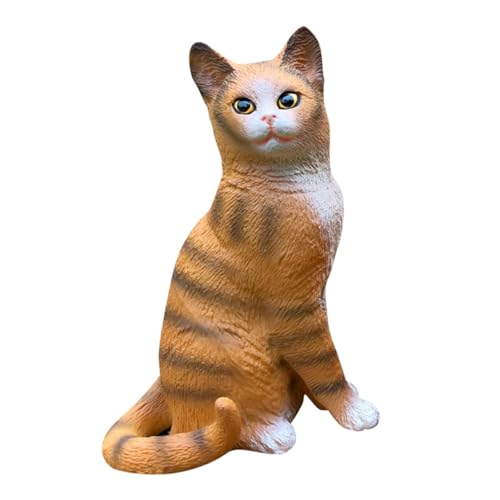 Parliky Realistisches Katzenmodell aus Robustem Kunststoff Detailreiche Sitzende Kätzchen Figurine als Desktop Ornament Pädagogisches Tiermodell für Spielerischen Wissensvermittlung Parliky Realistisches Katzenmodell aus Robustem Kunststoff Detailreiche Sitzende Kätzchen Figurine als Desktop Ornament Pädagogisches Tiermodell für Spielerischen Wissensvermittlung von Parliky