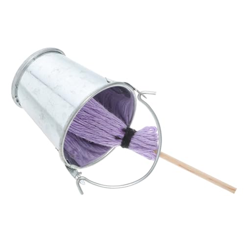 Parliky Realistisches Puppenhaus Miniatur Reinigungsset mit Mini Mop und Vintage Mini Eimer Langlebiges DIY Puppenhaus Zubehör für Kreative Dekoration und Fotoszenerien Parliky Realistisches Puppenhaus Miniatur Reinigungsset mit Mini Mop und Vintage Mini Eimer Langlebiges DIY Puppenhaus Zubehör für Kreative Dekoration und Fotoszenerien von Parliky