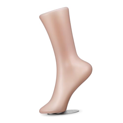 Parliky Realistisches Socke Display Modell Fuß aus Kunststoff mit Magnetboden Kratzfest und Stehend für Socken und Fußkettchen Präsentation Naturfarbener Damenfuß für Sockenauslage Parliky Realistisches Socke Display Modell Fuß aus Kunststoff mit Magnetboden Kratzfest und Stehend für Socken und Fußkettchen Präsentation Naturfarbener Damenfuß für Sockenauslage von Parliky