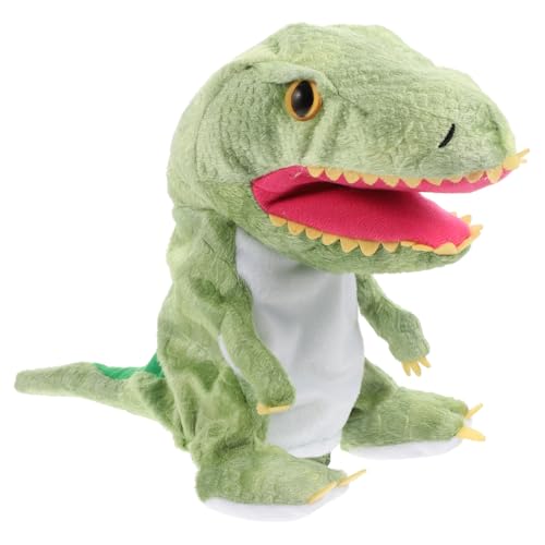 Parliky Realistisches Tyrannosaurus Handpuppe Dinosaurierspielzeug aus Weichem Plüsch für Fördert Motorische Fähigkeiten Hand Auge koordination und Kreatives Rollenspiel Zufällige Farbe Parliky Realistisches Tyrannosaurus Handpuppe Dinosaurierspielzeug aus Weichem Plüsch für Fördert Motorische Fähigkeiten Hand Auge koordination und Kreatives Rollenspiel Zufällige Farbe von Parliky