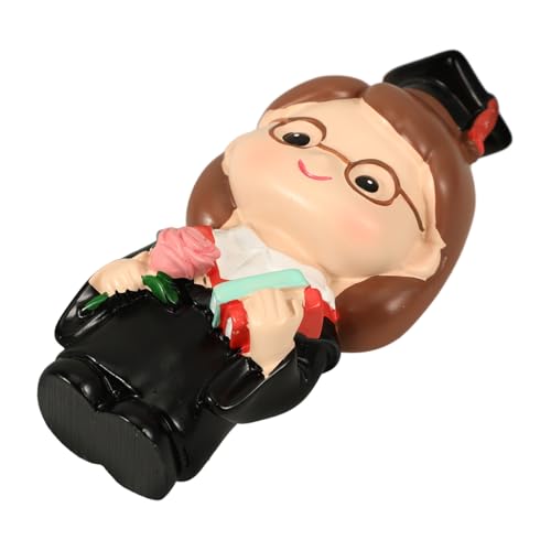 Parliky Resin Abschluss Cake Topper Figurine Kleine Doktorin Tortenaufsatz Graduationsdeko für Kuchen und Dessert Stabile Harzdekoration für Festlichkeiten und Schreibtisch Parliky Resin Abschluss Cake Topper Figurine Kleine Doktorin Tortenaufsatz Graduationsdeko für Kuchen und Dessert Stabile Harzdekoration für Festlichkeiten und Schreibtisch von Parliky