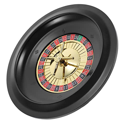 Parliky Russisches Poker Wheel Kreatives Tischspiel Rad für Party Bar Festival Poker Spiel Unterhaltungsspiel Kompakt Langlebig und Leicht Transportierbar von Parliky