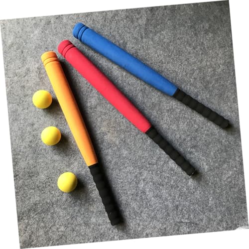 Parliky Soft Eva Baseballschläger Set für Langlebiges Sicheres für Jungen und Mädchen Fördert Schlagtechnik Hand Auge koordination und Motorische Fähigkeiten für Kleinkinder und Anfänger von Parliky