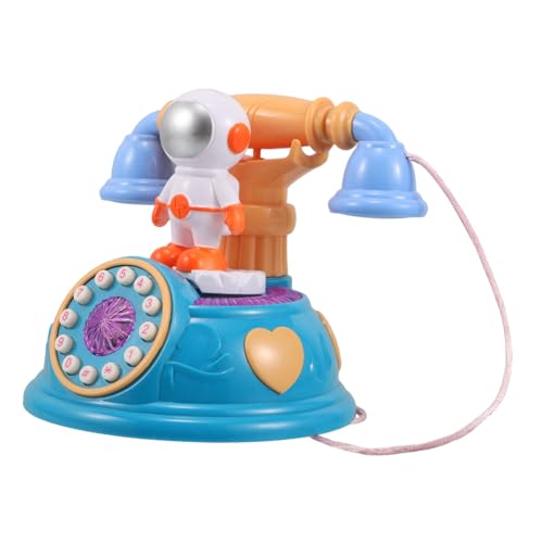 Parliky Spieltelefon Astronauten Design Lernspielzeug mit Musik und Licht Simulationstelefon für Kleinkinder Pädagogisches Kunststoffspielzeug für Zuhause und Kindergarten und Interaktiv Parliky Spieltelefon Astronauten Design Lernspielzeug mit Musik und Licht Simulationstelefon für Kleinkinder Pädagogisches Kunststoffspielzeug für Zuhause und Kindergarten und Interaktiv von Parliky