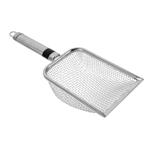 Parliky Strandschaufel mit Mesh Sandfilter Robust Langlebig Ergonomischer Griff Handliche Sandwerkzeug für Strand Muschelsuche und Haustierstreu Parliky Strandschaufel mit Mesh Sandfilter Robust Langlebig Ergonomischer Griff Handliche Sandwerkzeug für Strand Muschelsuche und Haustierstreu von Parliky