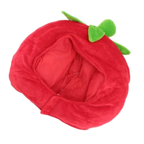 Parliky Tomaten Kopfbedeckung Lustiger Obstkostüm Kopfschmuck Weicher Cartoon Hut für Halloween Karneval Party Cosplay Bühnenauftritt Parliky Tomaten Kopfbedeckung Lustiger Obstkostüm Kopfschmuck Weicher Cartoon Hut für Halloween Karneval Party Cosplay Bühnenauftritt von Parliky