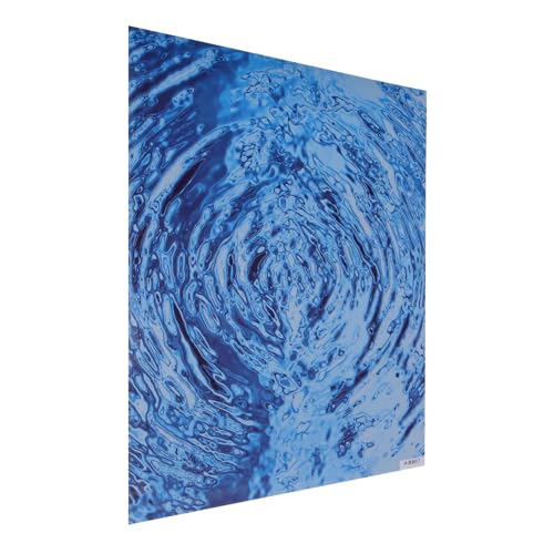 Parliky Wassertextur Aufkleber Wasserwellen Aufkleber Oberflächen Wasserwellen Papierabdeckung Miniatur Dekor Esszimmer Wandaufkleber Miniatur Gartenzubehör Blaues von Parliky