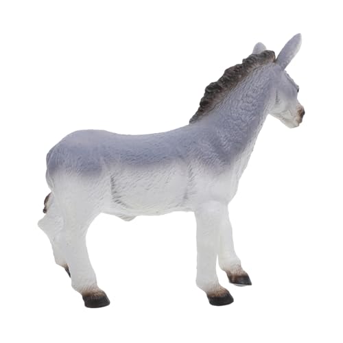 Parliky Weiches Gepolstertes Esel für Realistische Bauernhoftier Figur Kindgerechtes Sicheres Material Vielseitiges Desktop und Deko Modell von Parliky