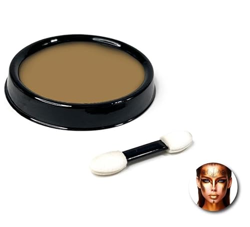 Goldenes Wasser-Make-up-Set mit Pinsel Goldenes Wasser-Make-up-Set mit Pinsel von Partilandia