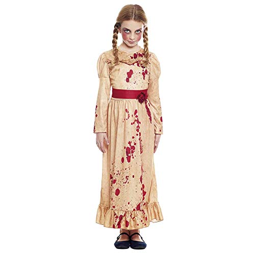 Kostüm Puppe für Mädchen, Cosplay (7-9 Jahre) (+ Größen) Halloween von Partilandia